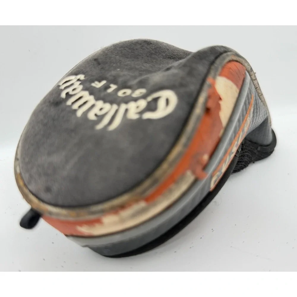 Callaway Golf Big Bertha Fusion Hybrid Headcover Grey Black Orange Peeling